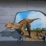 福井駅前の恐竜を見に行ってみた